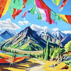 'Hallowed Ground' Oil painting on canvas (Location - Argentina)