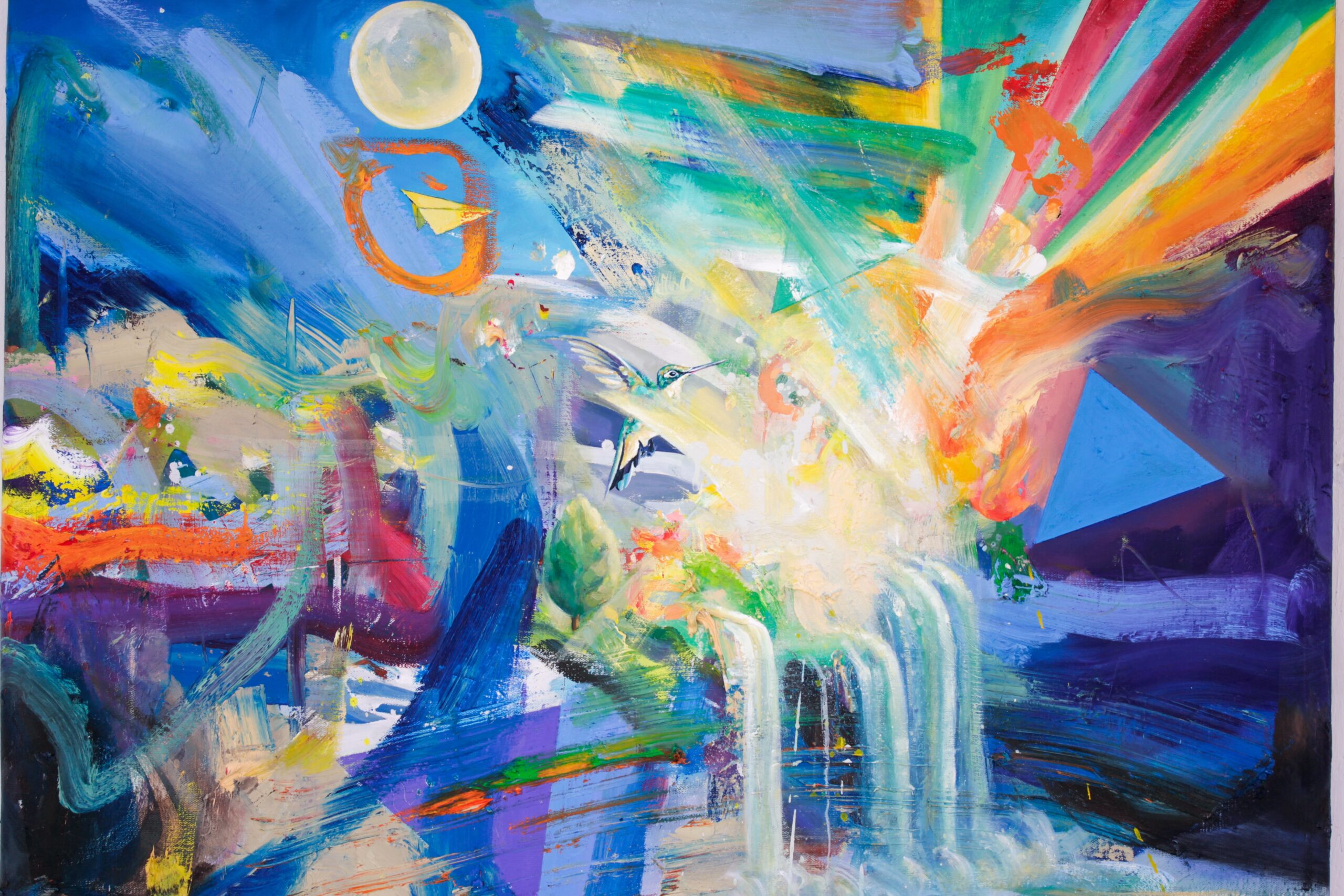 'Albedo' Oil painting on canvas (diptych) (Location - Argentina) - Image 5