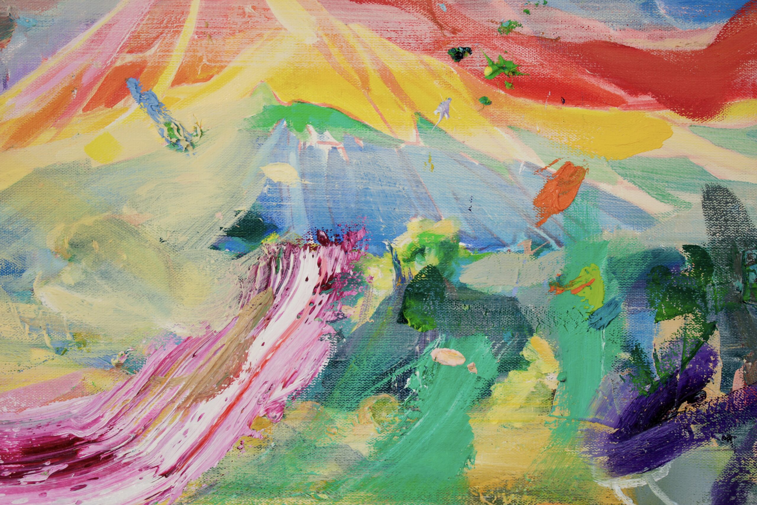 'Albedo' Oil painting on canvas (diptych) (Location - Argentina) - Image 4