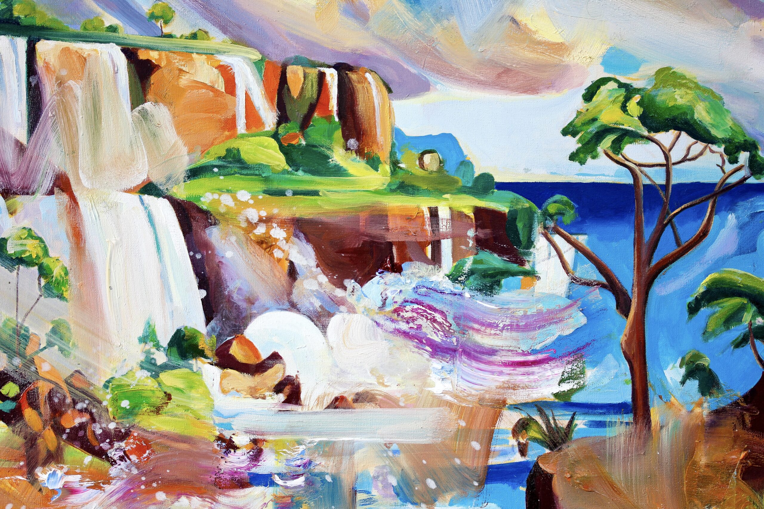 'Tierra de Nadie' Oil painting on canvas (Location - UK) - Image 4