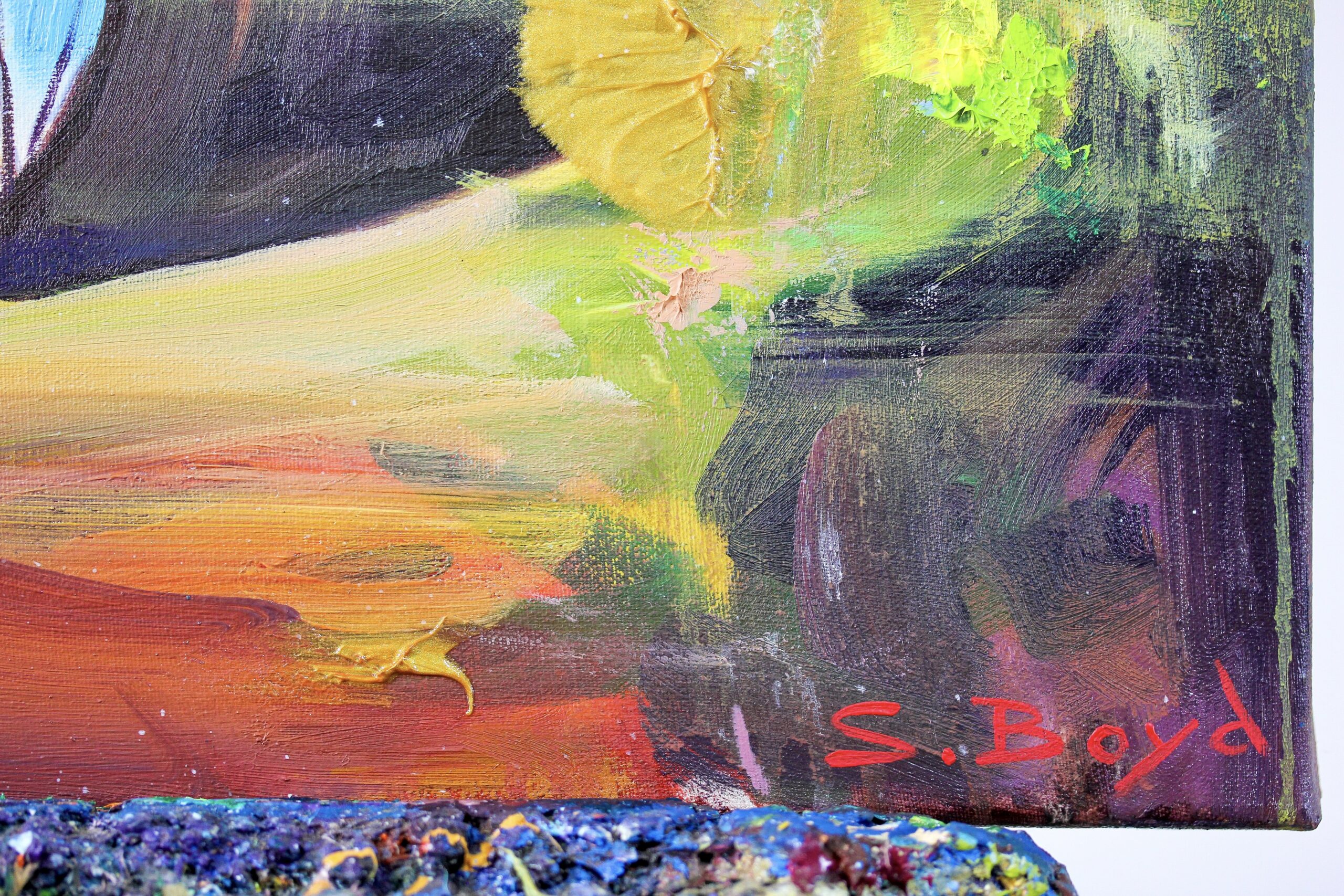 'Tierra de Nadie' Oil painting on canvas (Location - UK) - Image 5