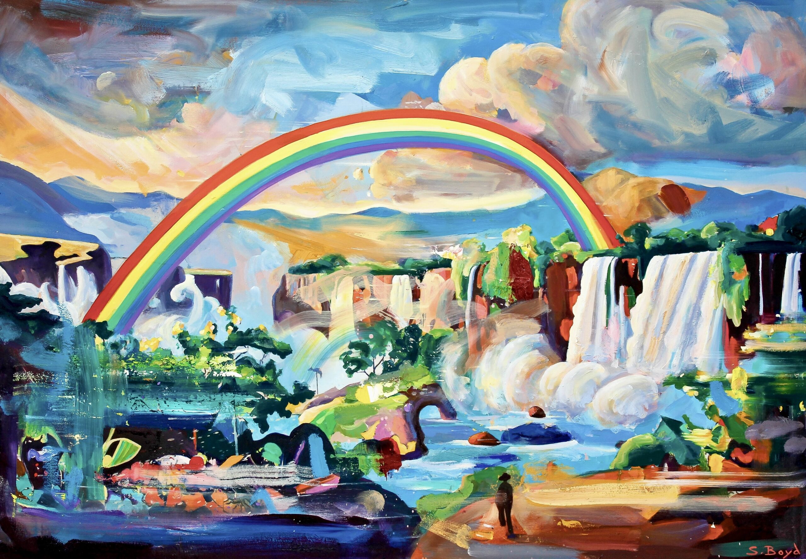 'Herencia (Inheritance)' Oil painting on canvas (Location - UK)
