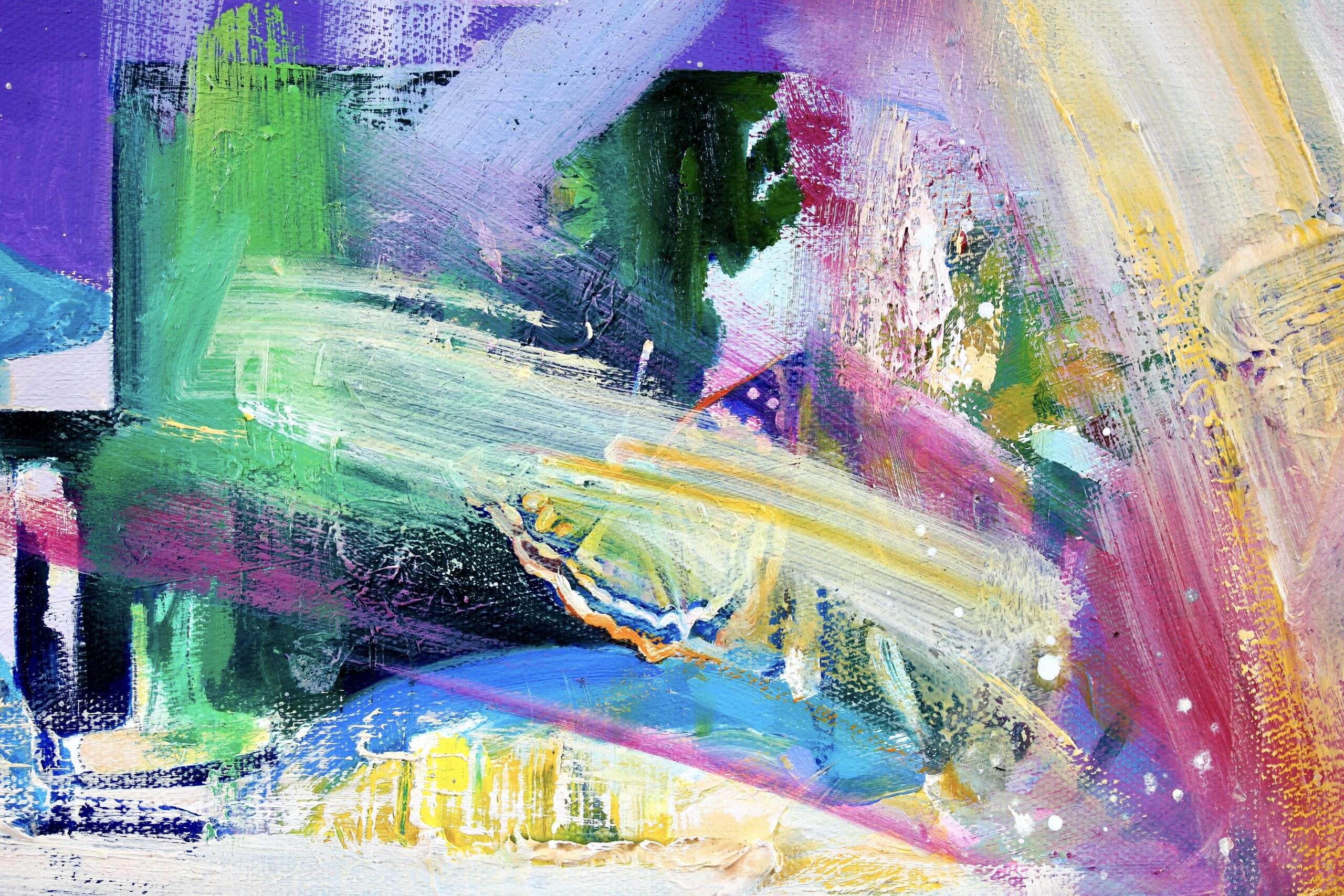 'Orbital' Oil painting on canvas (Location - Argentina) - Image 6