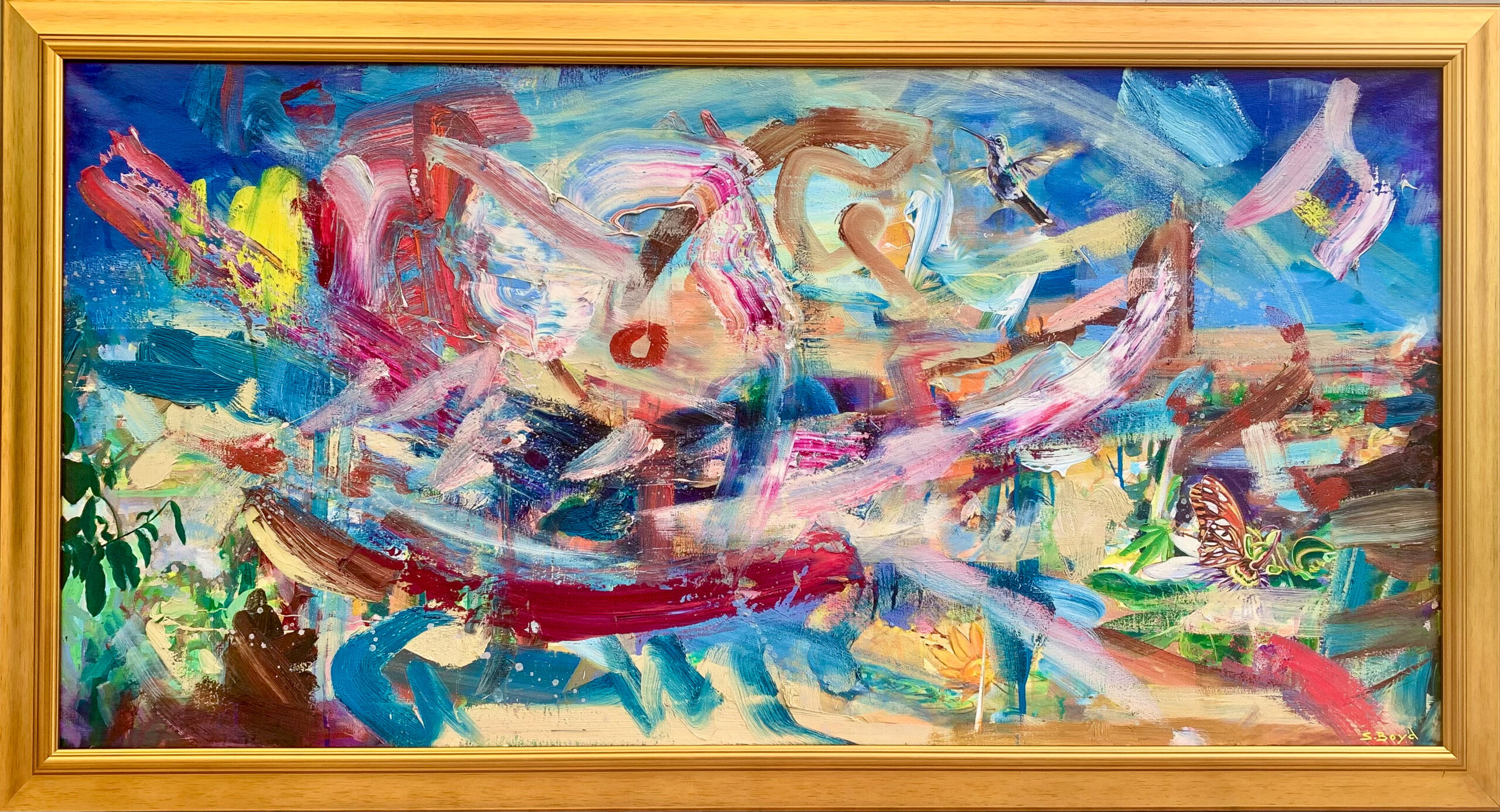'Origin' Oil painting on canvas