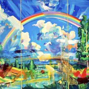 'Prado (Meadow)' Oil painting on canvas (Location - UK)