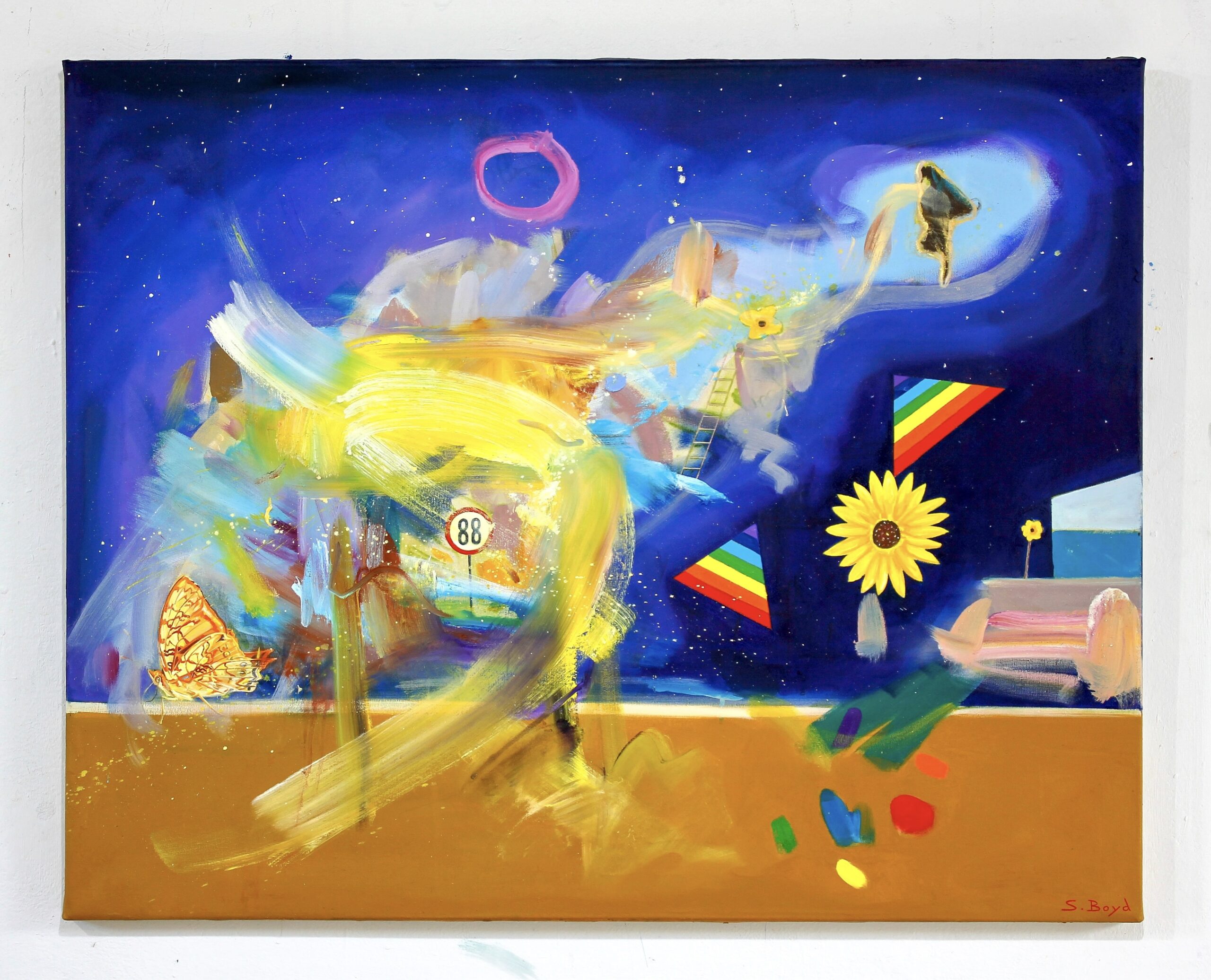 'Ruta 88' Oil painting on canvas (Location - Argentina) - Image 2