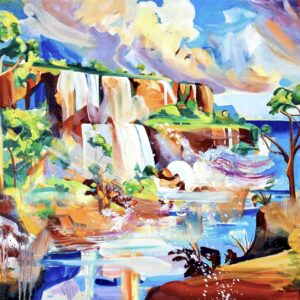 'Tierra de Nadie' Oil painting on canvas (Location - UK)