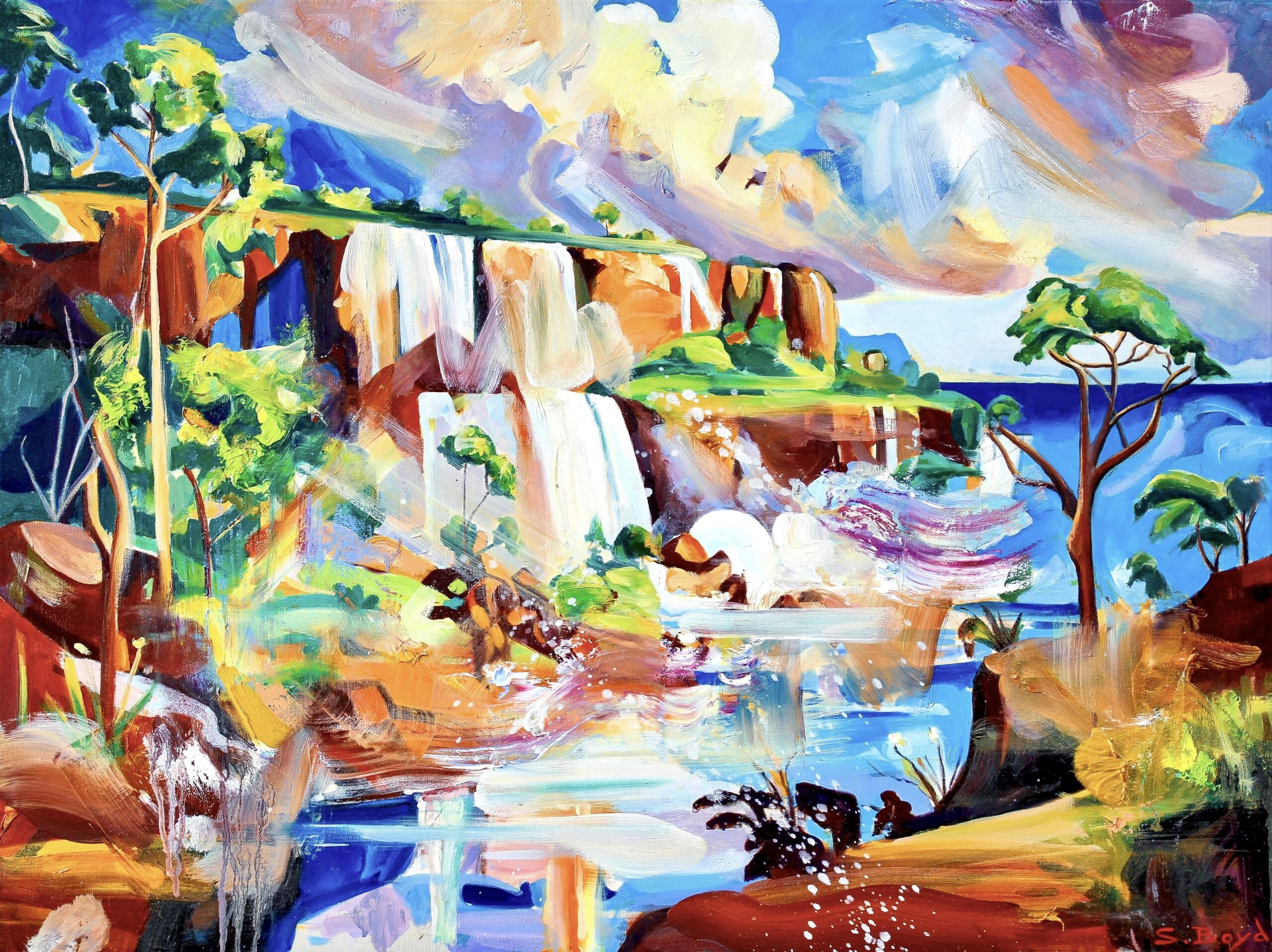'Tierra de Nadie' Oil painting on canvas (Location - UK)