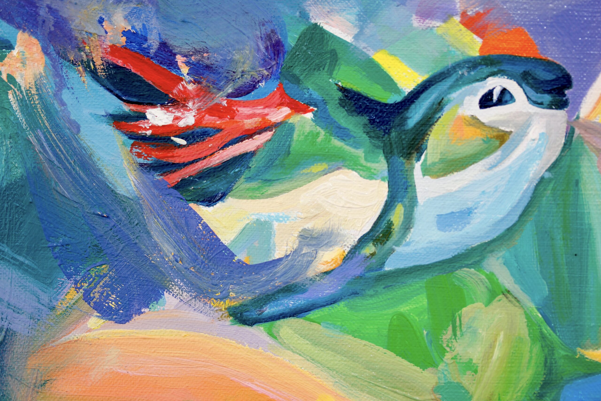 'After Silence' Oil painting on canvas (Location - Argentina) - Image 6
