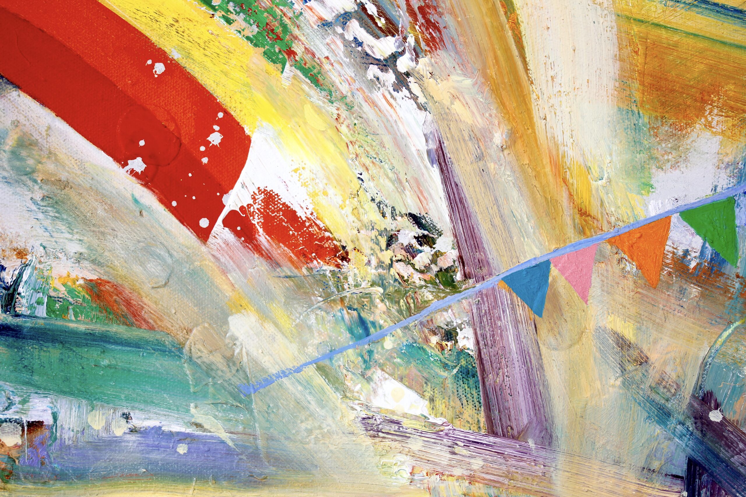 'Carnival' Oil painting on canvas (diptych) (Location - Argentina) - Image 6