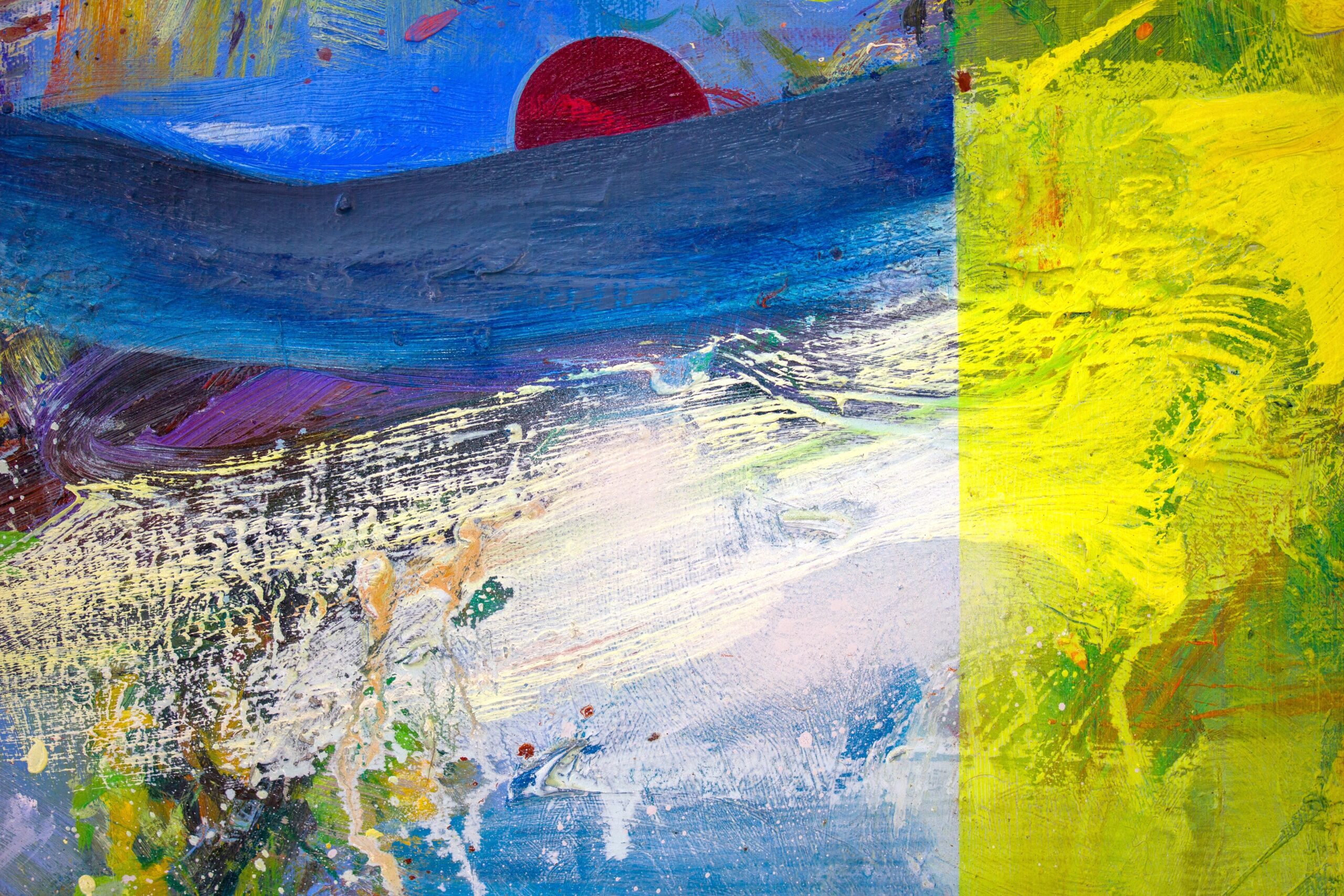 'Golden Trumpet' Oil painting on canvas (Location - UK) - Image 7