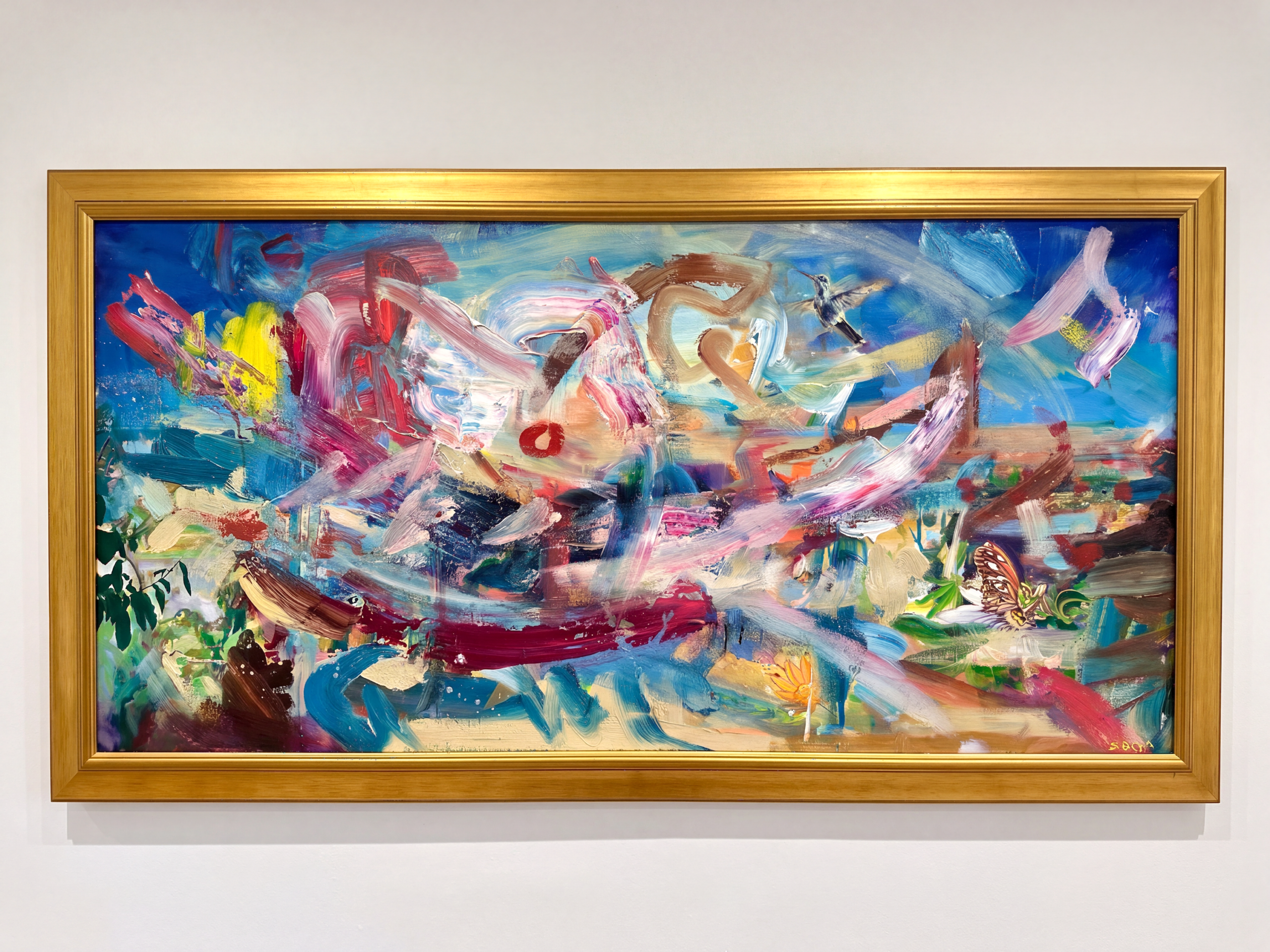 'Origin' Oil painting on canvas - Image 2