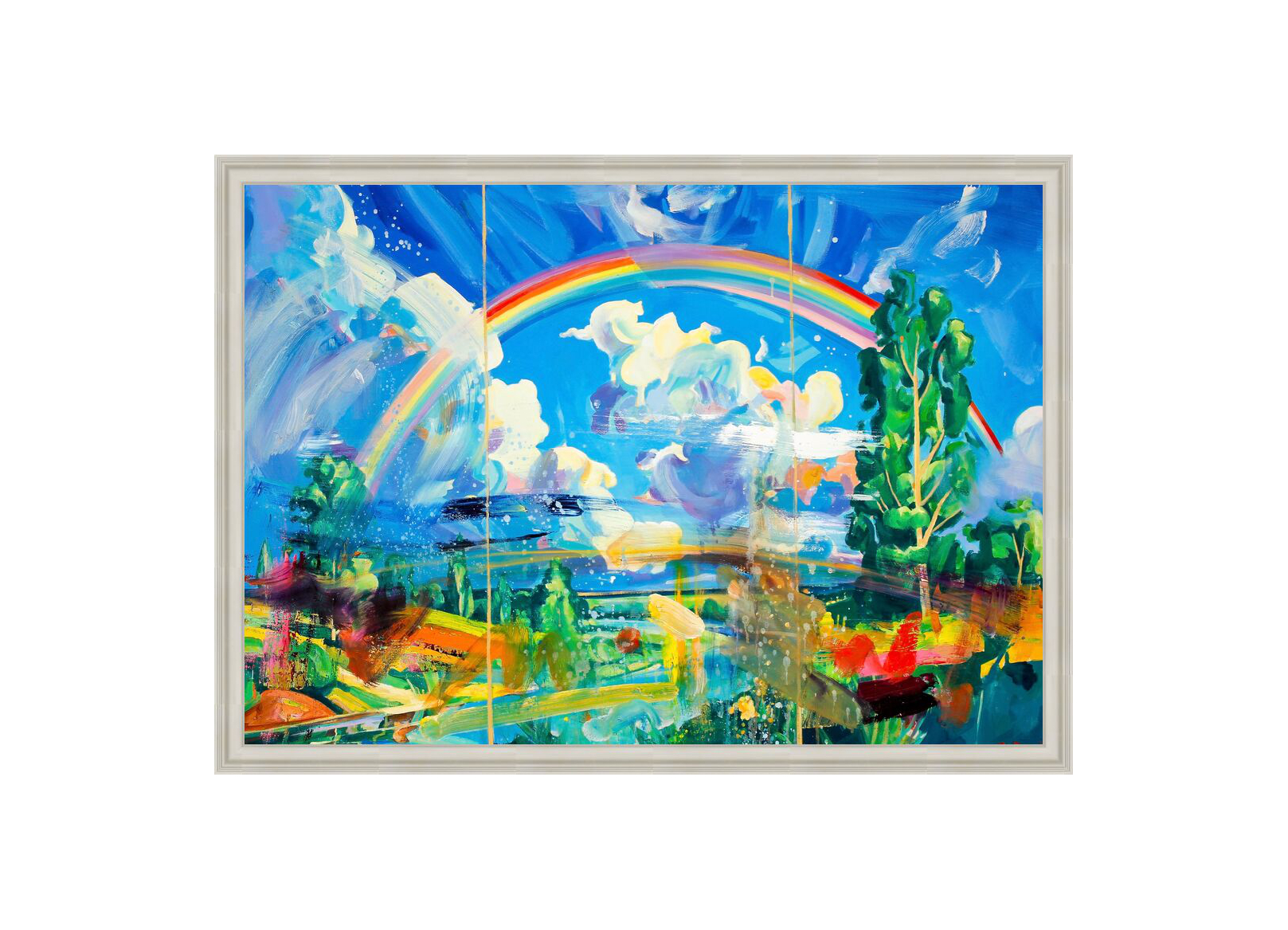 'Prado (Meadow)' Oil painting on canvas (Location - UK) - Image 2